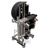 Alemlube Automotive Tyre & Wheel Lifting & Handling Trolley