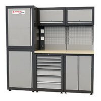 Alemlube Workstation - 3 Cabinet