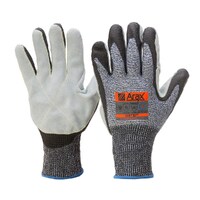 Arax Chrome Leather Gloves (Nitrile Foam Dip)