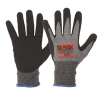 Arax Latex Crinkle Dip Gloves (Dry Grip)