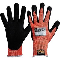 Arax Platinum Red PU/Nitrile Foam Dip Gloves  