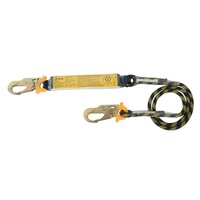B-Safe Shock Absorbing Kernmantle Lanyard w/ Snap Hooks - 1.5m