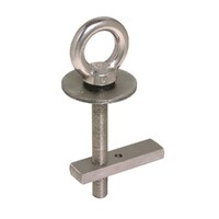 Low Profile Purlin Mounted Anchor - Flat Pan Roof Sheeting