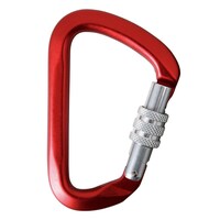B-Safe Alloy Screw Karabiner - 27kN