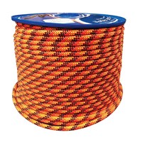 B-Safe Static Kermantle Rope (Orange/Black Speck) - 13mm