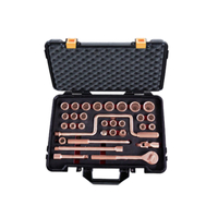 32 Piece Copper Beryllium Socket Set (1/2" Drive) - 8-32mm