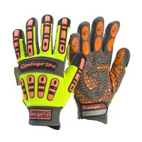 Contego Protectio Hi-Vis Grip Tab Impact Gloves