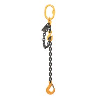 Grade 80 Single Leg Sling w/ Clevis Sling Hook (1.5t WLL) - 7mm x 1m