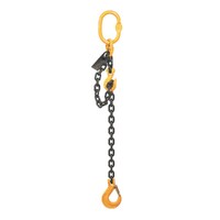 Grade 80 Single Leg Sling w/ Clevis Sling Hook (2t WLL) - 8mm x 2m