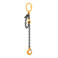 Grade 80 Single Leg Sling w/ Clevis Sling Hook (3.2 WLL) - 10mm x 3m