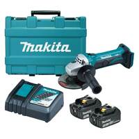 Makita 18V Angle Grinder Set - 3.0Ah