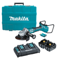 Makita 18Vx2 AWS Angle Grinder Set - 180mm