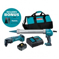 Makita 18V 2-Piece Combo Kit - 5.0Ah