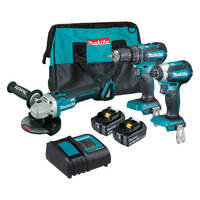 Makita 18V 3-Piece Brushless Combo Kit - 4.0Ah DLX3113SM1