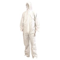 White Disposable SMS Coverall - 4XL