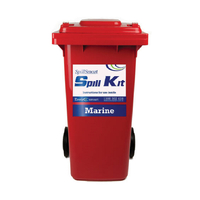SpillSmart 120L Marine Oil & Fuel Spill Kit (Refill Kit Only) - Wheelie Bin