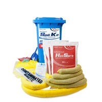 SpillSmart 240L Hazchem Spill Kit - Wheelie Bin