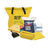 Economy Hazchem Spill Kit (Yellow Bag) - 75L