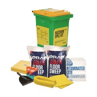 Economy Hazchem Spill Kit (Yellow Lid) - 120L