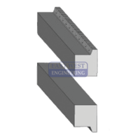 Class 4 Fork Carriage Bars (Pair) - 2400mm 