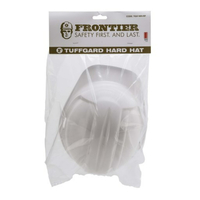 Frontier Vented Hard Hat - White Retail Pack