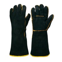 Frontier Black/Gold Welders Gloves
