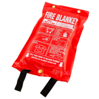 Large Fire Blanket (Soft Plastic Pouch) - 1.2m x 1.8m