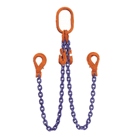 Double-Leg Sling w/ Clevis Self-Lock Hook (116t WLL) - 13mm x 3m