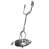 Rotowash 22" 3 Arm Surface Cleaner w/ Wheels - Stainless Steel