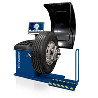Ravaglioli Heavy Duty Vehicle Wheel Balancer w/ Pneumatic Lift & 19" Monitor
