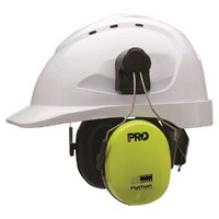 Python Slimline Hard Hat Earmuffs (Class 5) - 31db