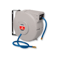 Alemlube Air Hose Reel w/ PVC Hose (EL Series) - 15m x 10mm ID