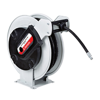 Alemlube High Capacity Oil Reel w/ Hose & Hose Stop (EL Series) - 25m x 10mm ID