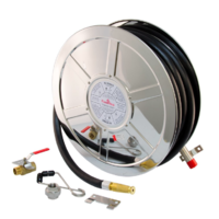 Stainless Steel Hose Reel - 30m  x 25mm 