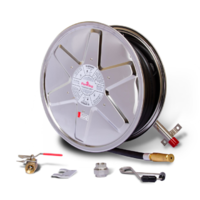 Stainless Steel Hose Reel - 36m x 19mm  