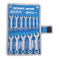 Kincrome 12 Piece Stubby Combination Spanner Set Metric - K3039