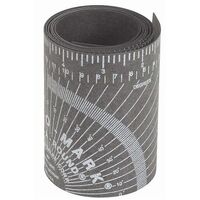 Wrap-A-Round Pipe Wraps Contour Curv-O-Mark - Black