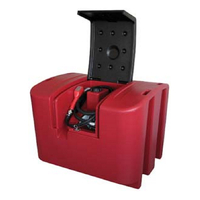 Alemlube Lockable Poly Tank w/ 12V Kit (Auto Nozzle) - 600L