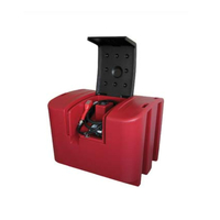 Alemlube Lockable Poly Tank w/ 12V Kit & Meter (Auto Nozzle) - 600L