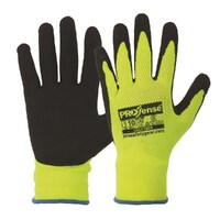 Prosense Black LFN Latex Foam Gloves