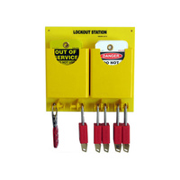 Cirlock Mini Lockout Station (w/5 Padlocks)