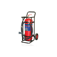 Alcohol Resistant Mobile Extinguisher (Solid Rubber Wheel) - 30L 