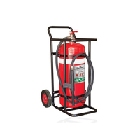BE 'Purple K' Mobile Extinguisher (Solid Rubber Wheel) - 90kg