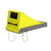 Wheel Chock Mounting Bracket (Tray w/ Locking Pin Style) - 5LW