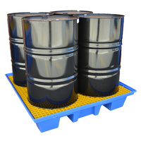 Bunded Pallet (Low Profile) - Four Drum 