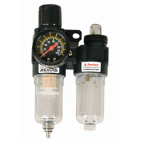Alemlube Filter Regulator Lubricator (EL Series) - 1/4" BSP (f)