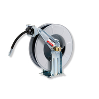 Alemlube Open Oil Reel Hose w/ Hose Stop (EL Series) - 15m x 12mm ID