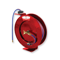 Alemlube Oxy-Acetylene Open Hose Reel - 15m x 6mm ID