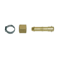 Crimp-On Hose Connector Kits (Suit 10mm I.D. Hose) - RH Oxy