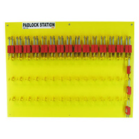 Cirlock Padlock Storage Board - 56 Padlocks/Hasps